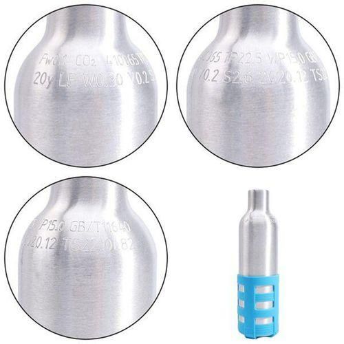 0.2L Black Soda Maker Refillable Soda Bottle