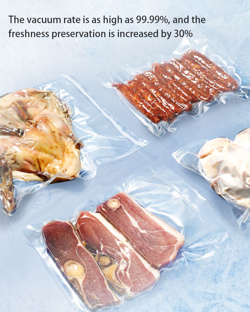 Automatic Food Vacuum Sealer With 10PCS Sealer Bags
