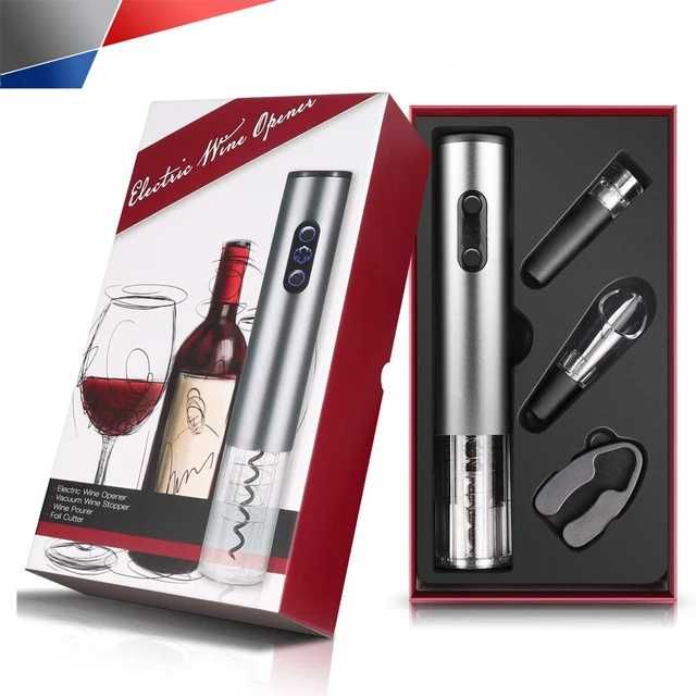Electric 4 PIECE WINE OPENER