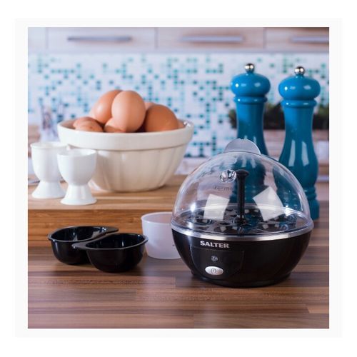 Electric Egg Cooker With Transparent Lid,