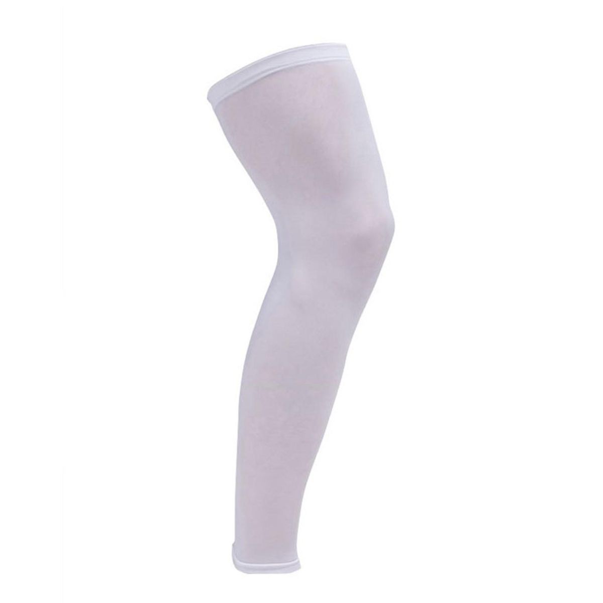 1Pc Knee Support Long Compression Knee Sleeve White