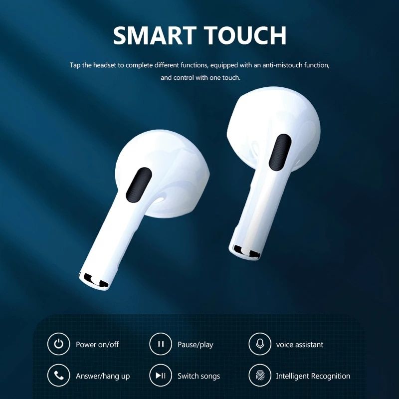 Pro 6 Tws Wireless Earphones Bluetooth Earbuds Pro6 Charging Case Earphone