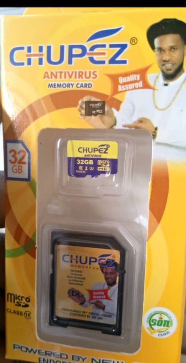 32GB Chupez Anti-Virus Memory Card