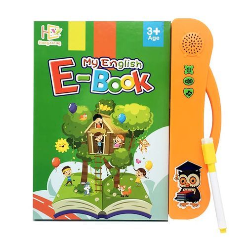 Interact E- Book Voice Reading Machine Early Educational Sound Fun