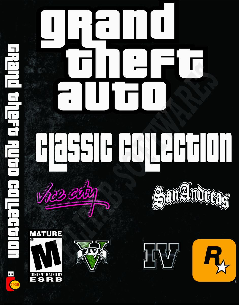 All Grand Theft Auto Collection