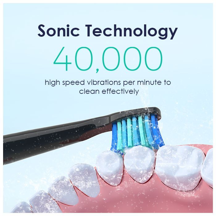 SmartC2 Quality Powerful Electric Cleaning Toothbrush