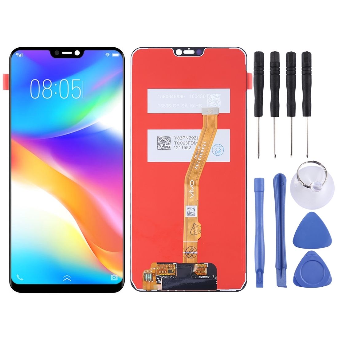 LCD Screen And Digitizer Fullembly For Vivo Y85 / Z1 / Z1i