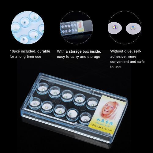 10Pcs Dental Oral Teeth Gems Crystal Tooth Ornaments