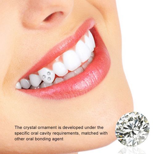 10Pcs Dental Oral Teeth Gems Crystal Tooth Ornaments