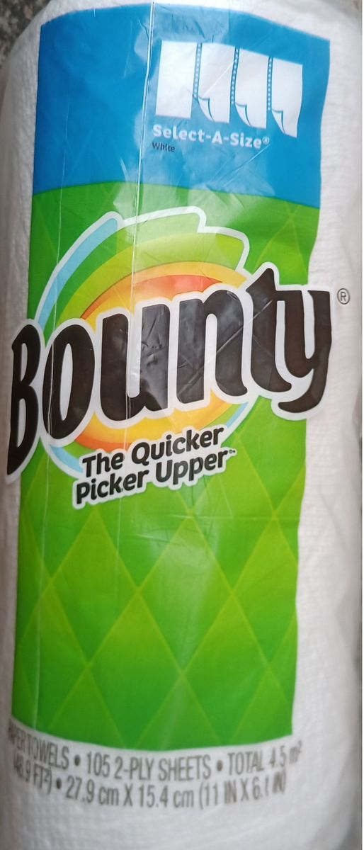 White Paper Towel.