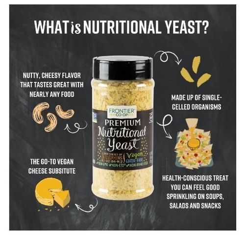 Premium Nutritional Yeast Flakes 3.6 Oz. 102g