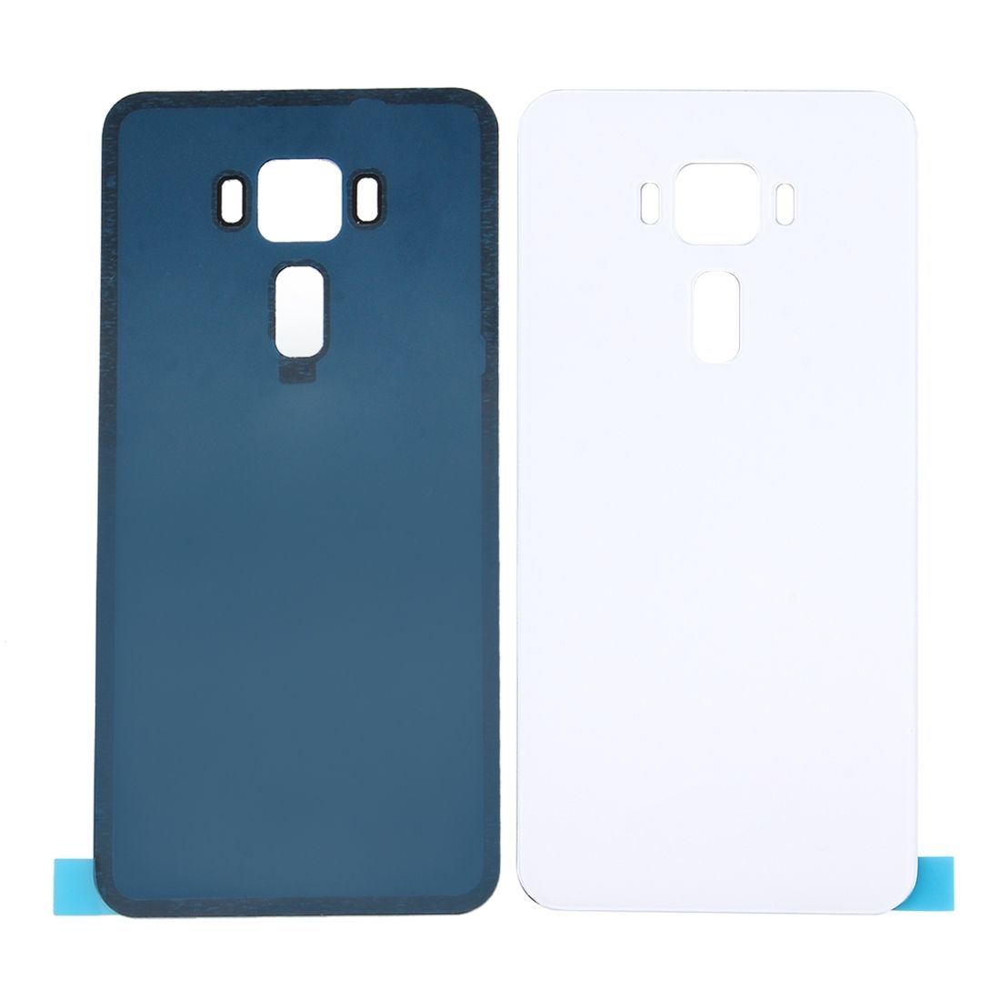 IPartsBuy For ASUS ZenFone 3 / ZE520KL 5.2 Inch Glass Back Battery Cover(White)