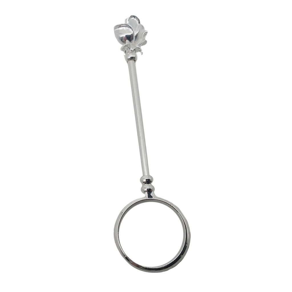2Pcs Elegant Smoker  Finger Holder Free Hand 16mm 17mm Ring