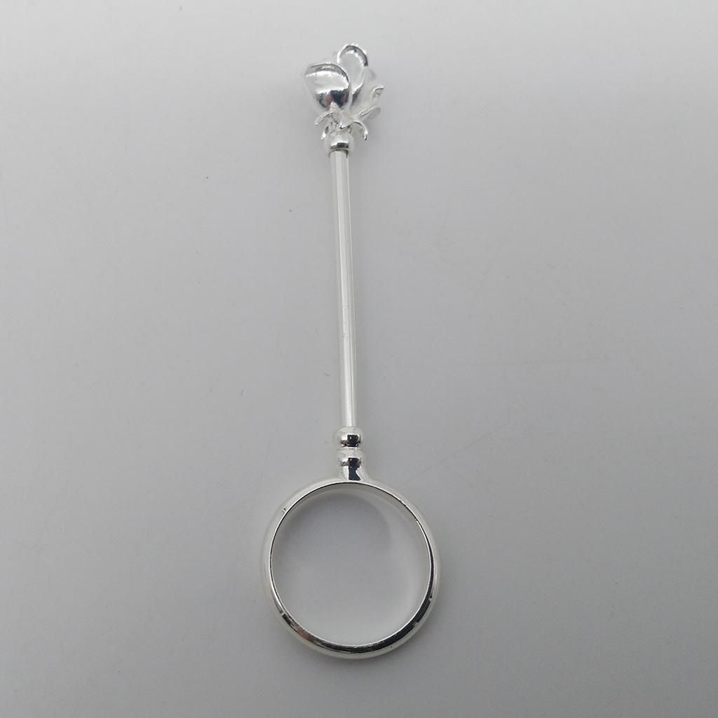 2Pcs Elegant Smoker  Finger Holder Free Hand 16mm 17mm Ring