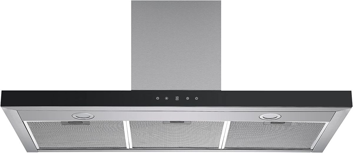Stainless Steel Linear 90cm Designer Chimney Cooker Hood