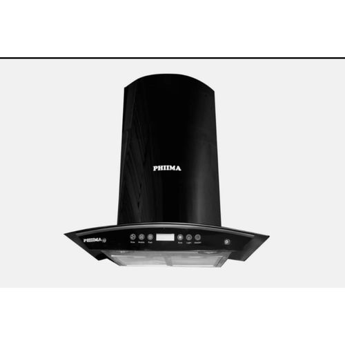 90cm Black Ductless Range Hood