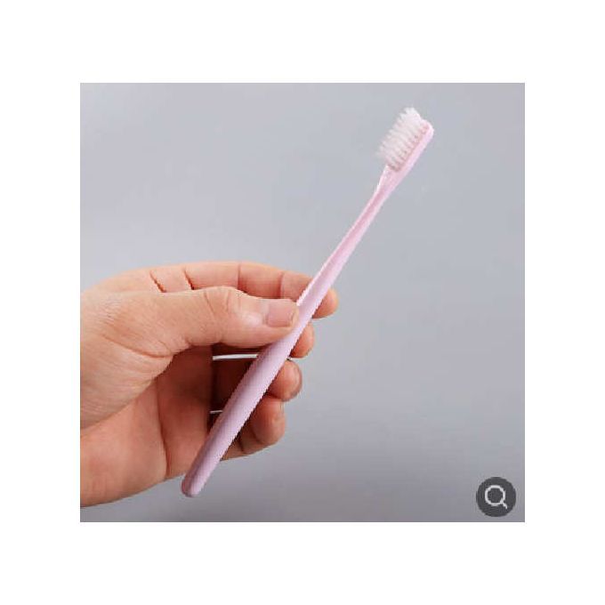 Macaron Toothbrush Bamboo Charcoal Super Fine Soft Bristles