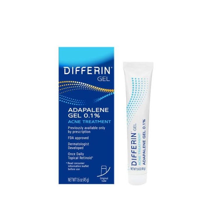 Adapalene Gel 0.1% Acne Treatment 45g