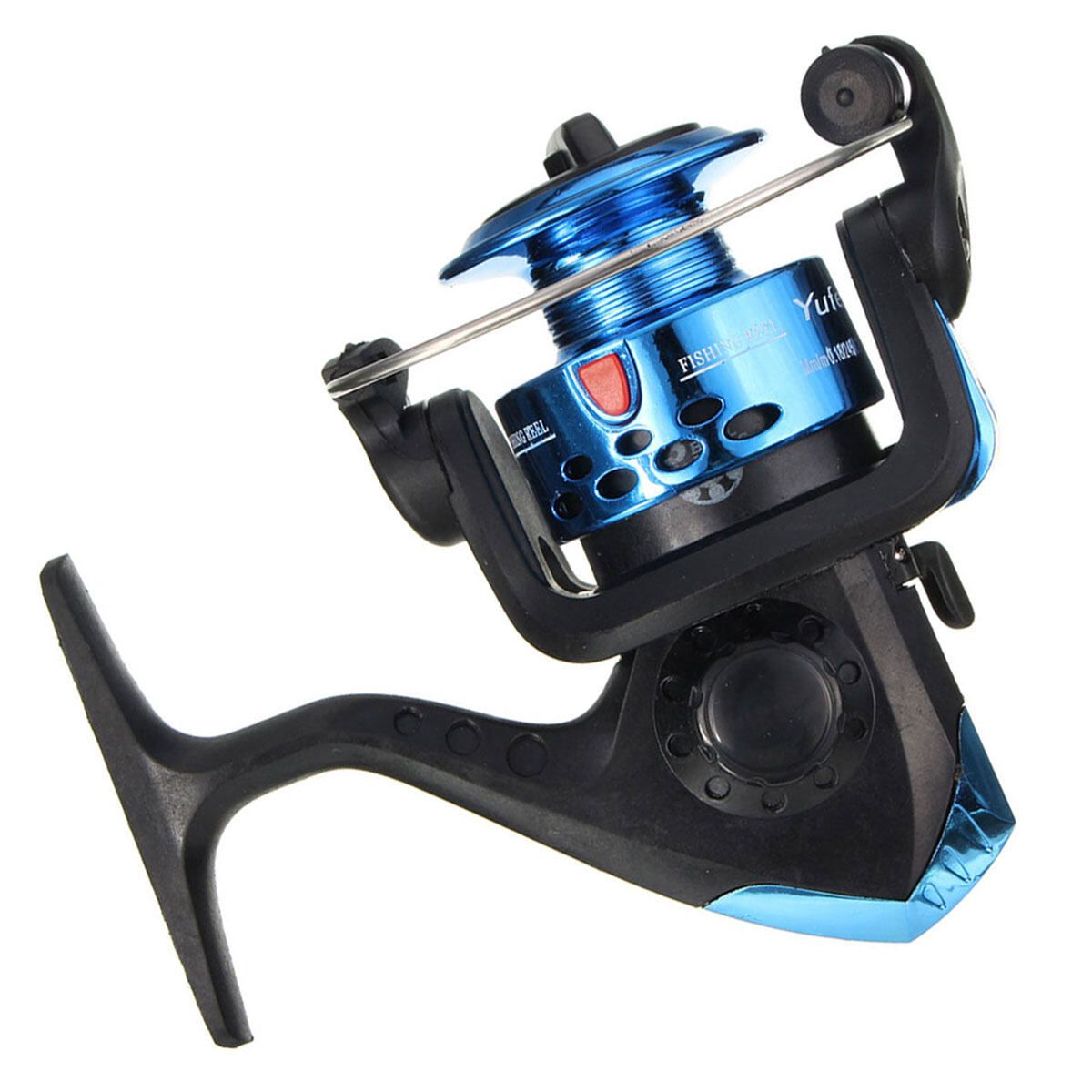 Gear 3BB Ball Bearing Left/Right Interchangeable Spinning Reel 5.2:1 Blue Blue