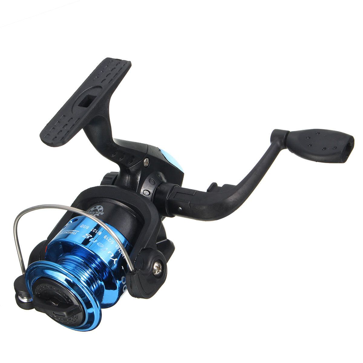Gear 3BB Ball Bearing Left/Right Interchangeable Spinning Reel 5.2:1 Blue Blue