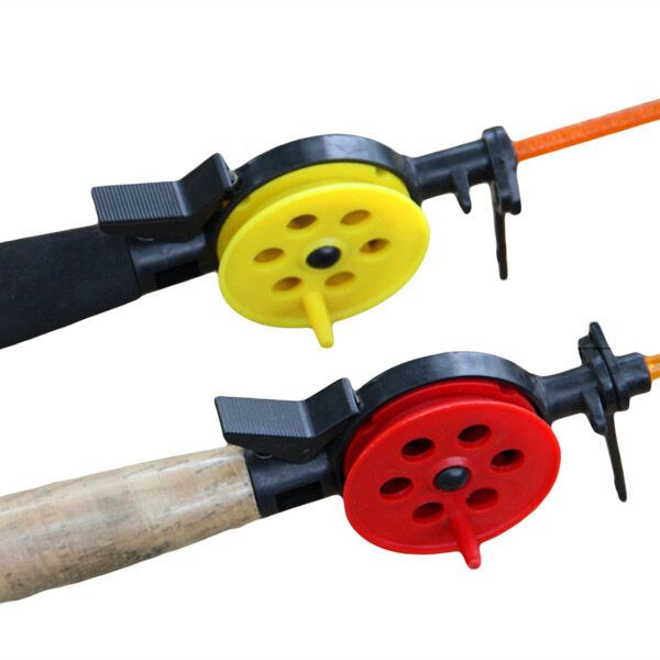 HFB-8/8X One-Piece Ice Rod Outdoor Winter Ice Rods Outdoor Winter 32cm Rod HFB-8X Softwood Handle