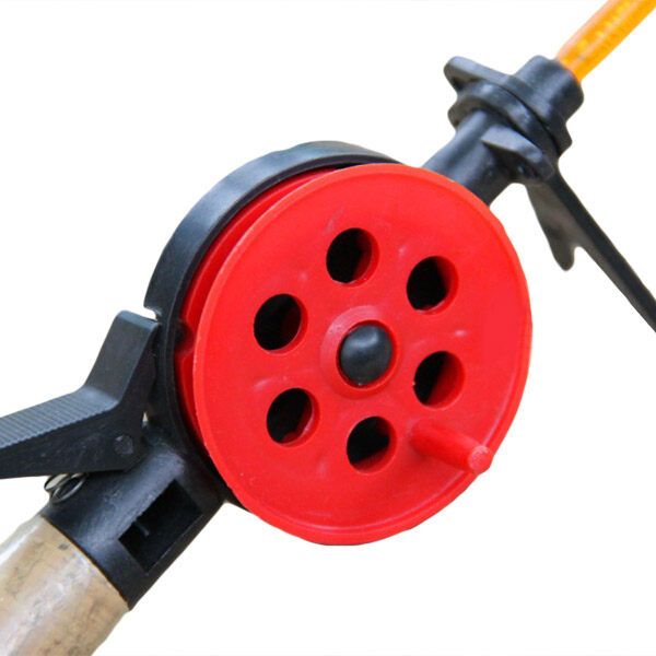 HFB-8/8X One-Piece Ice Rod Outdoor Winter Ice Rods Outdoor Winter 32cm Rod HFB-8X Softwood Handle