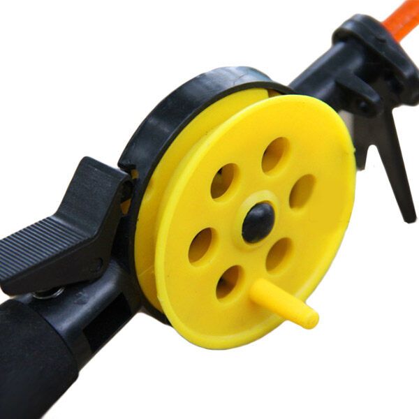 HFB-8/8X One-Piece Ice Rod Outdoor Winter Ice Rods Outdoor Winter 32cm Rod HFB-8X Softwood Handle