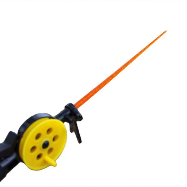 HFB-8/8X One-Piece Ice Rod Outdoor Winter Ice Rods Outdoor Winter 32cm Rod HFB-8X Softwood Handle