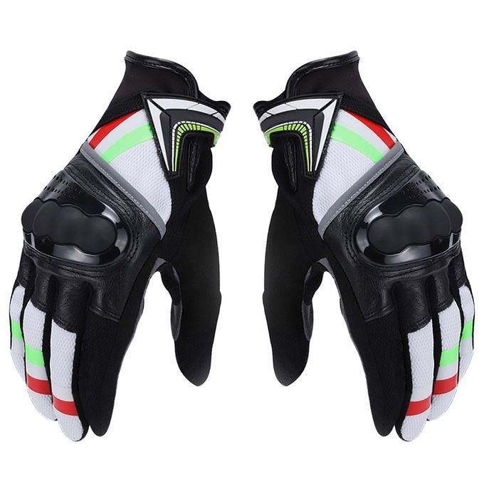 Hard Shell Crash Proof Touch Screen Cycling Motorcycle-Green