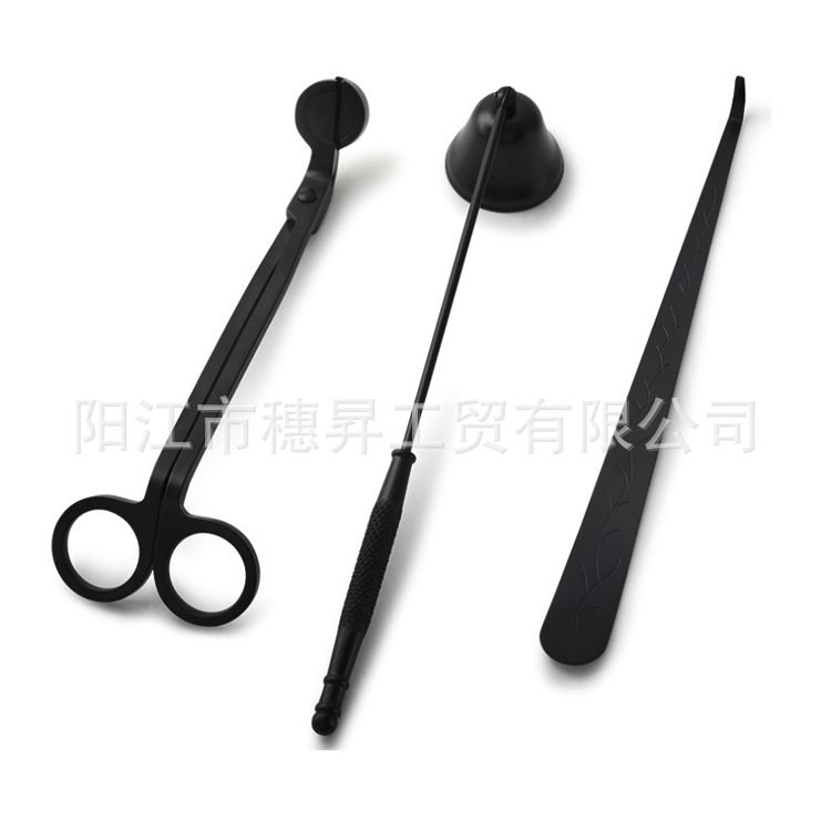 3PCS Stainless Steel Electroplated Candle Tool Aromatherapy