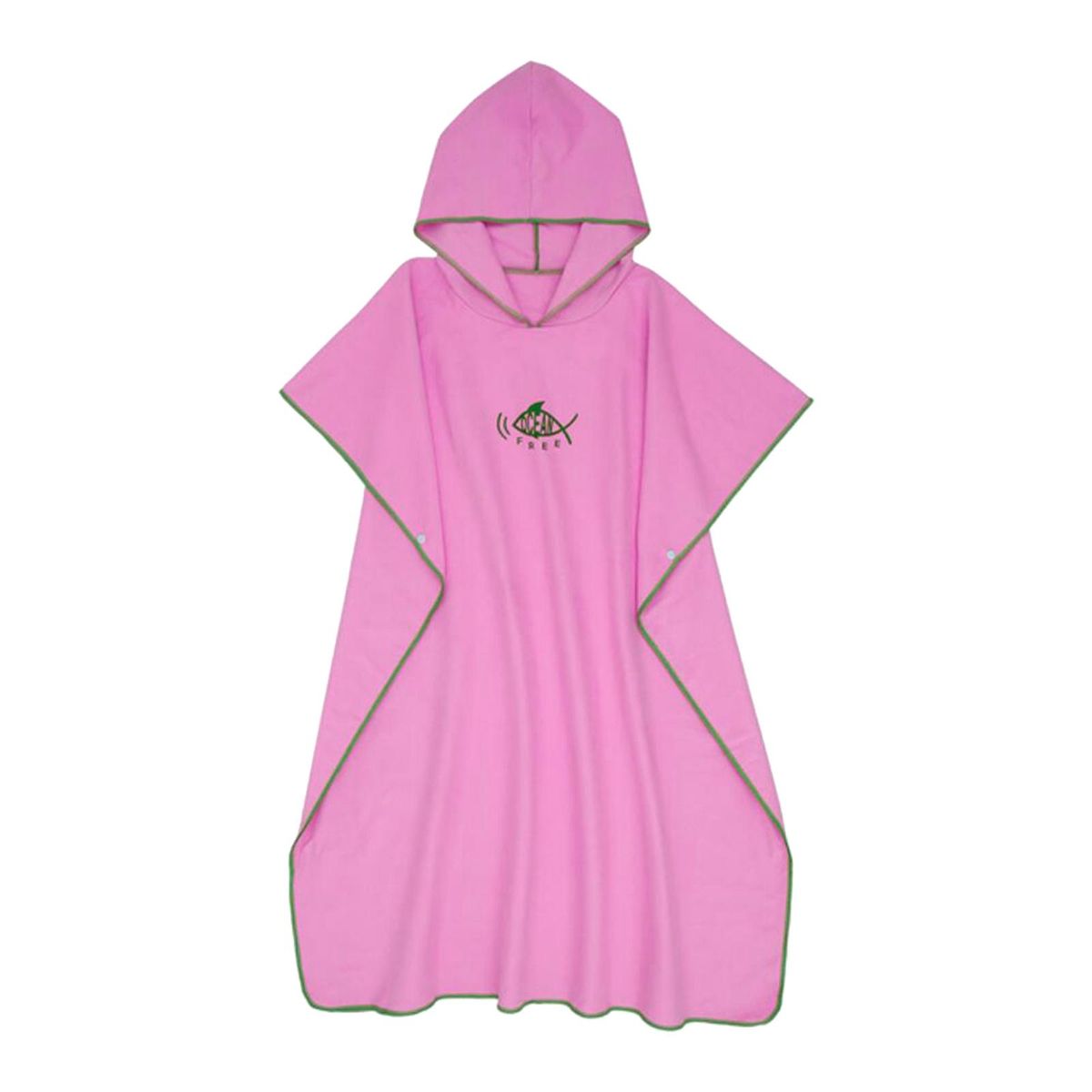 Surf Poncho Changing Robe, Adult Fast Dry Microfiber Pink