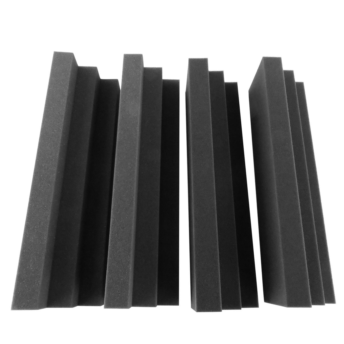 12 PCS 30 * 7.5 * 7.5cm Acoustic Foam Panels High Density