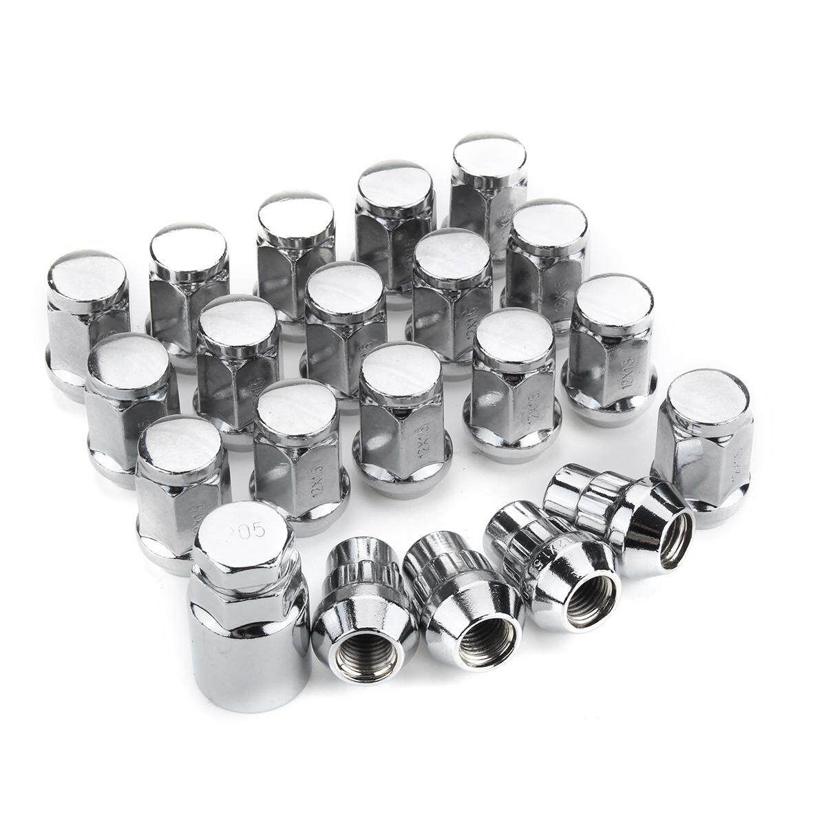21pc Alloy Wheel Locking Nuts Bolts For Ford. M12 X 1.5