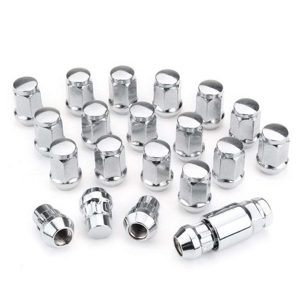 21pc Alloy Wheel Locking Nuts Bolts For Ford. M12 X 1.5