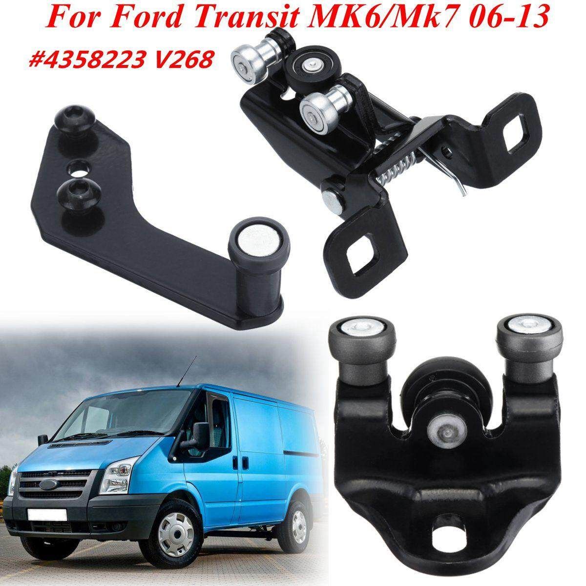 Right Side Sliding Door Middle+Top+Bottom Roller Runner For Ford Transit Mk7 MK6