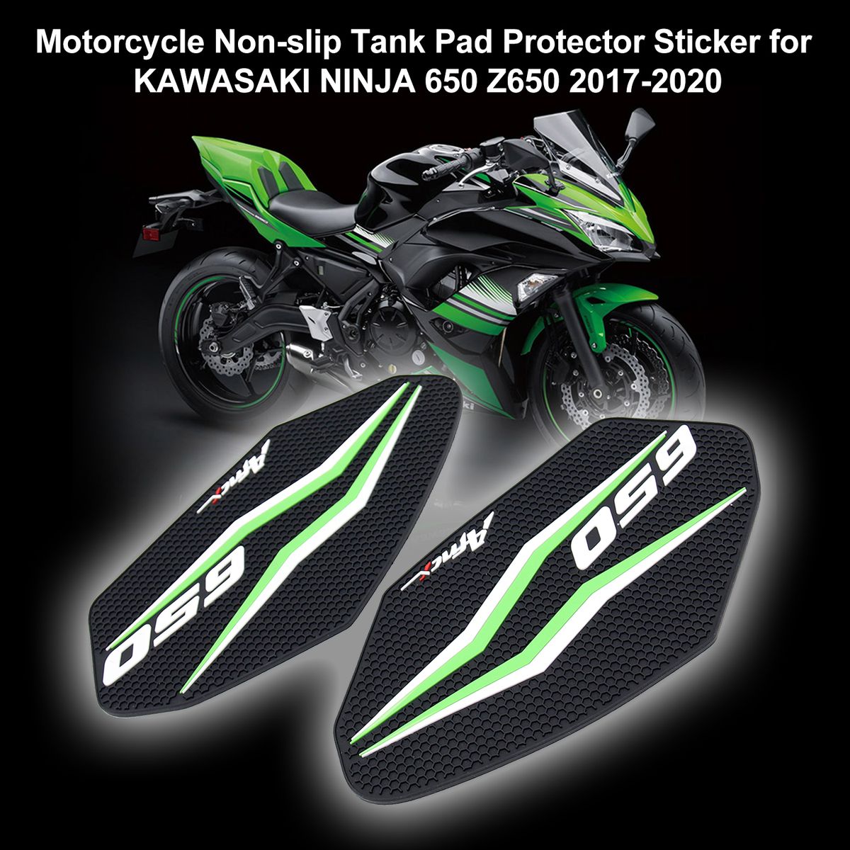 Motorcycle Non-slip Protector Tank Pad Protector Sticker Gas