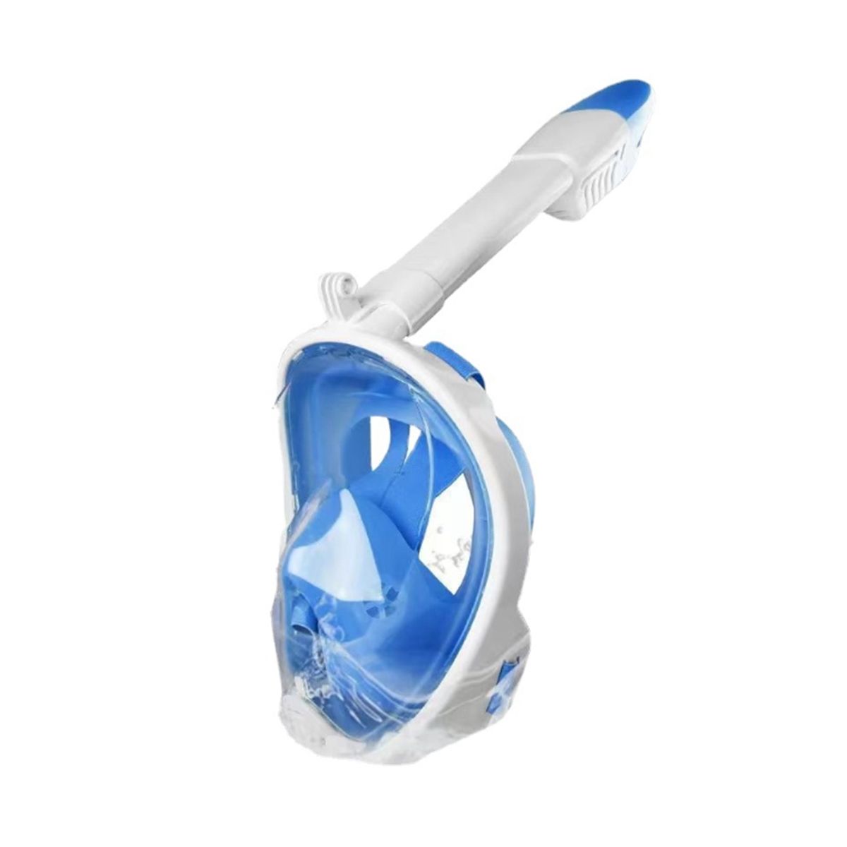 With Detachable Full Face Snorkel Silicone Mask Adult View Anti-Fog