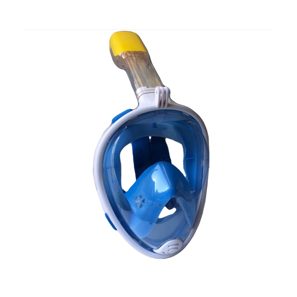 With Detachable Full Face Snorkel Silicone Mask Adult View Anti-Fog