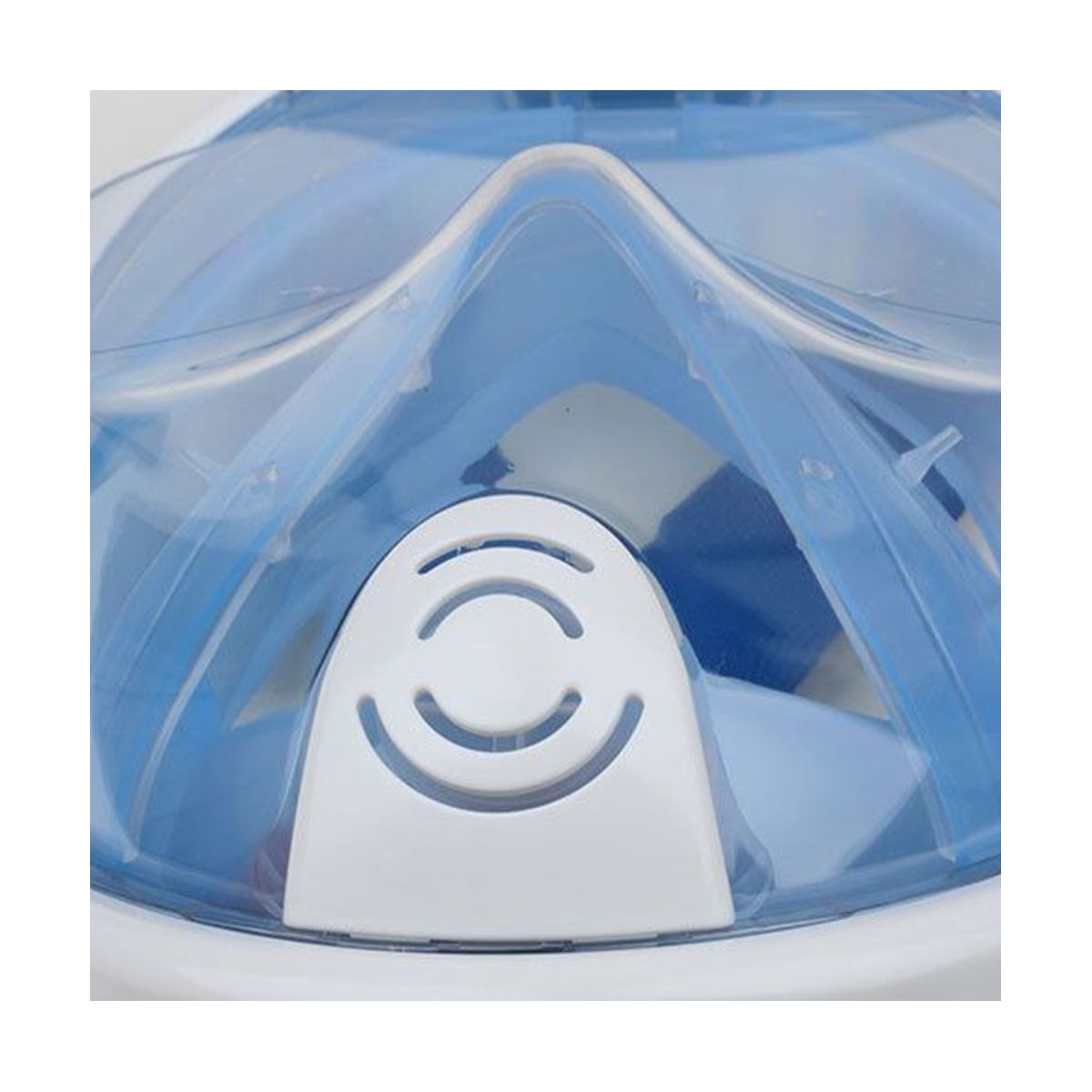 With Detachable Full Face Snorkel Silicone Mask Adult View Anti-Fog