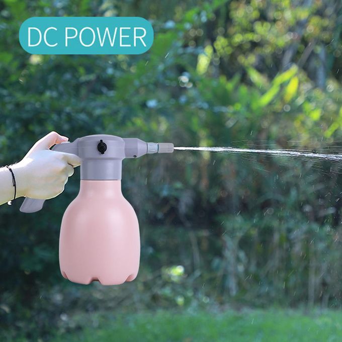 Electric Plant Sprayer Rechargeable Watering  Bottle Fogger Pink