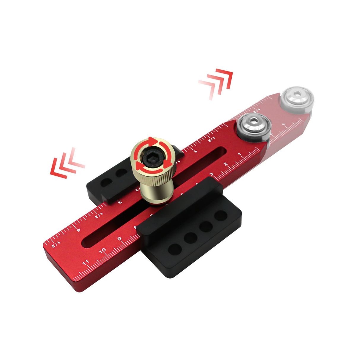 Extended Rip Jig Table Saw Jig Stock Guide Precision Fence Guide for Making Repetitive Narrow Strip Cuts on Table Saws