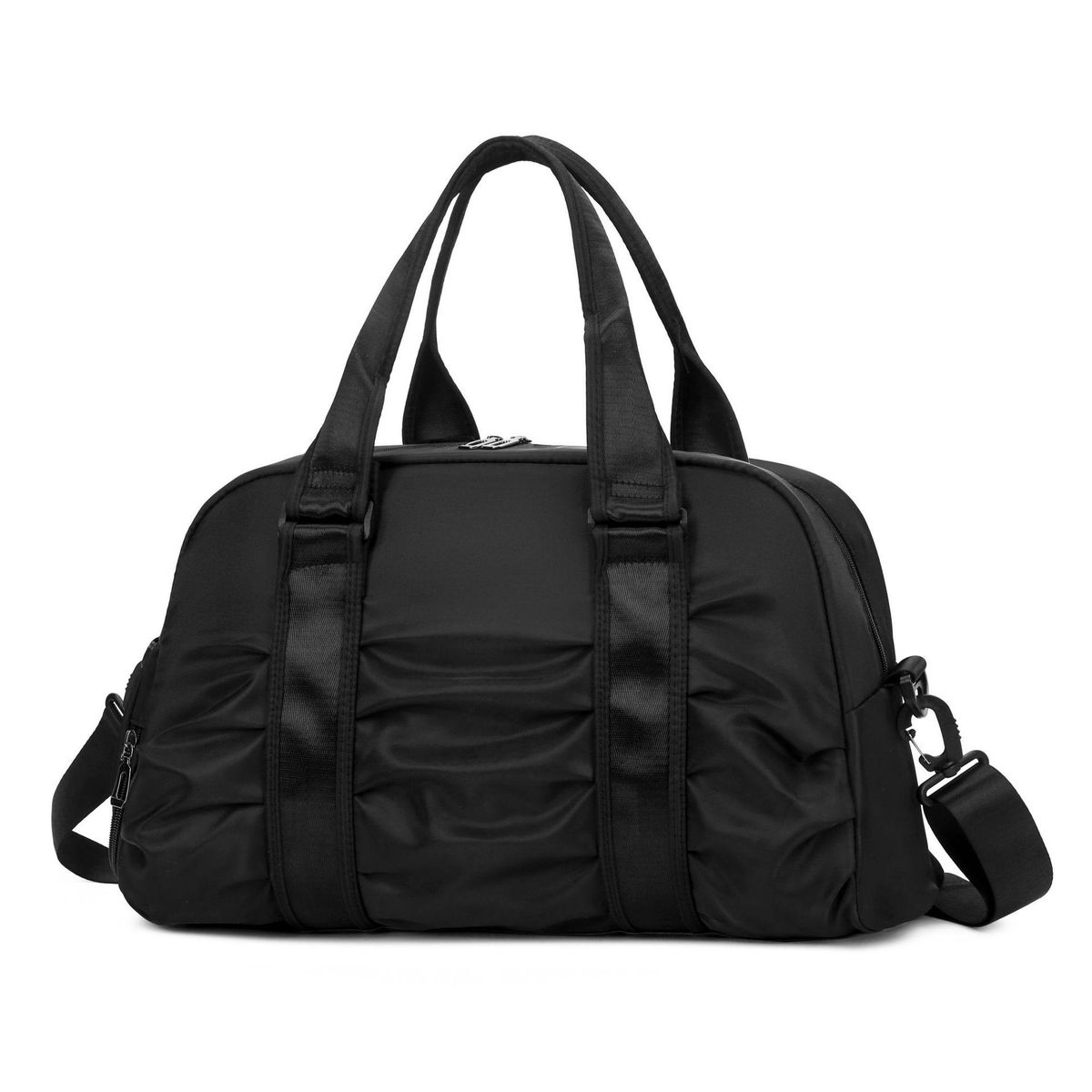Manufacturer's spot portable shoulder bag for men and women 2021 new dry and wet separation large-capacity travel fitness bag storage bag black 20 inches