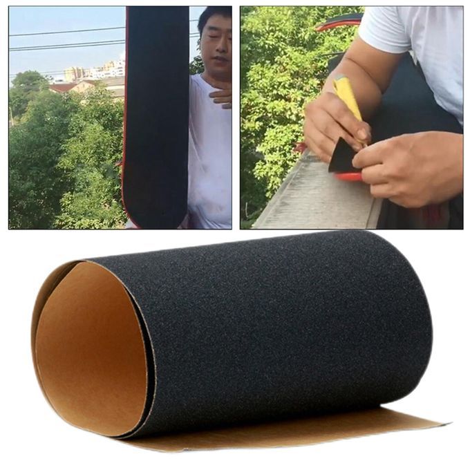 Skateboard Grip Tape Sheets Self Adhesion For Rollerboard 84x24cm