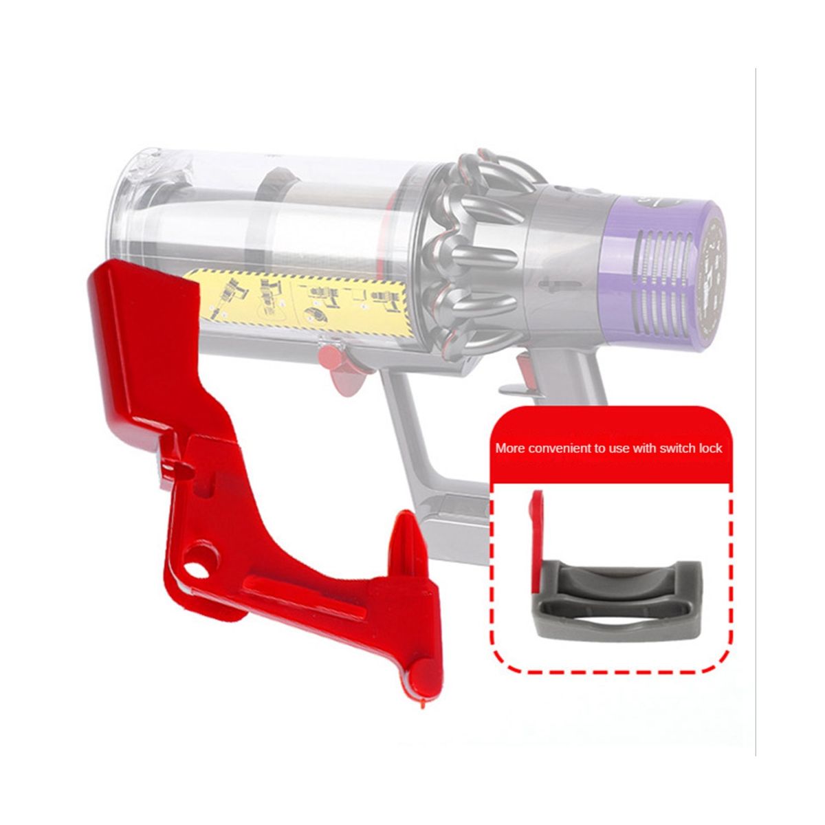 Switch on and Trigger Lock for Dyson V11 V10 Vacuum