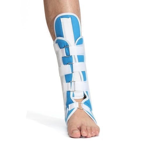 Blue Foot Calf Ankle Splint Support Brace Walking Boot