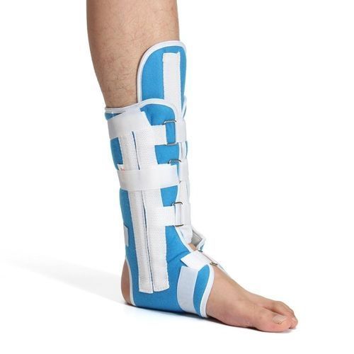 Blue Foot Calf Ankle Splint Support Brace Walking Boot