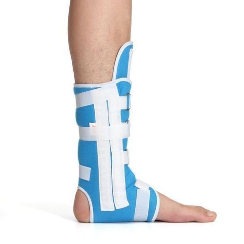 Blue Foot Calf Ankle Splint Support Brace Walking Boot