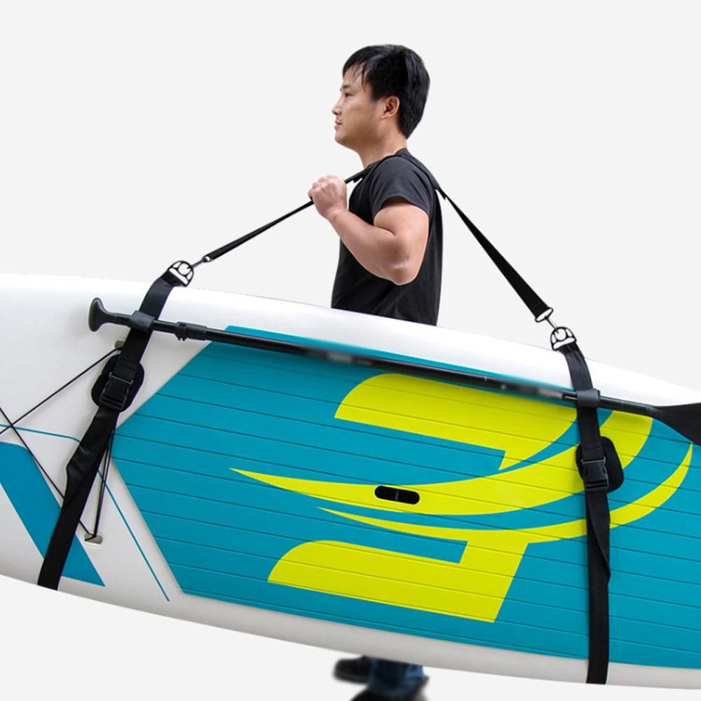 Stand-Up Surfing Board Carry Straps Portable Surfboard Shoulder Straps Paddleboard Carring Belt Multi-use Adjustable Carry Belt