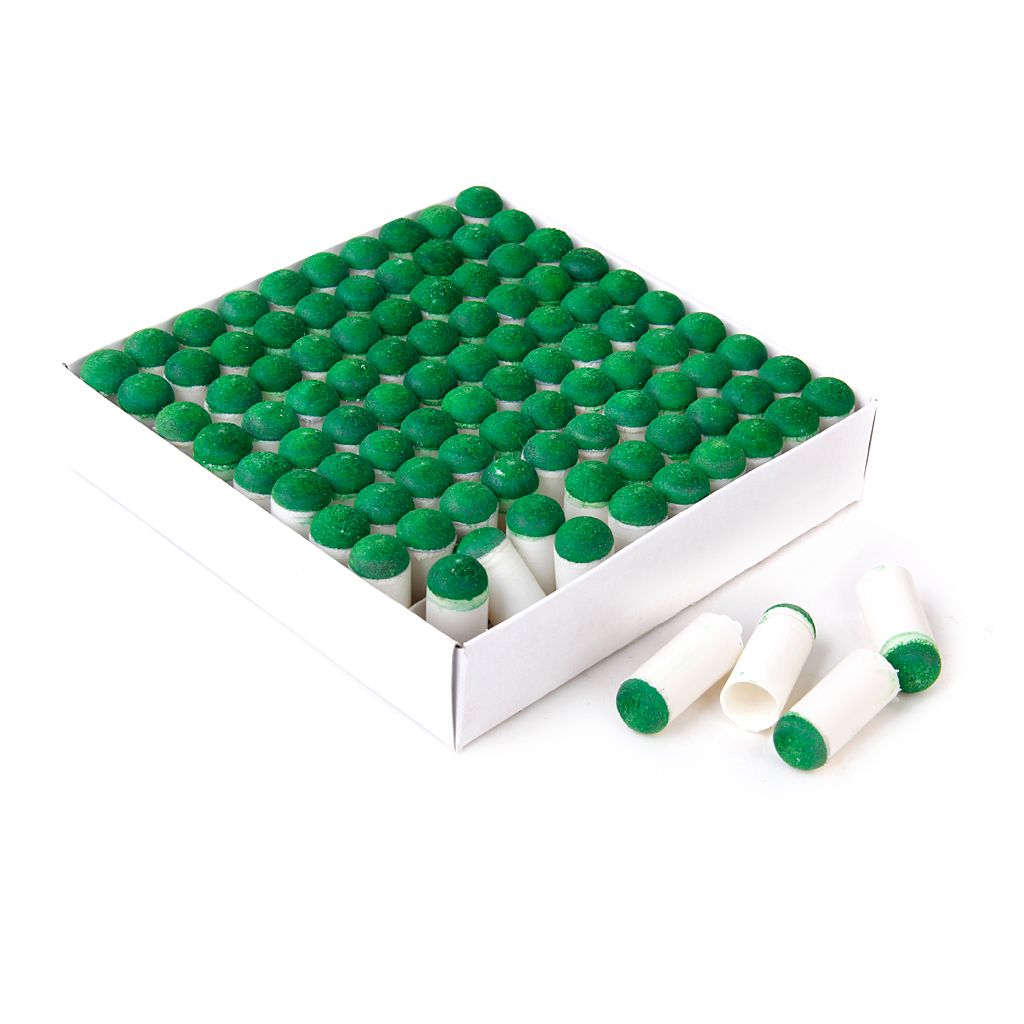 100pcs Plastic 9mm Dia Slip-on Billiards Snooker Pool Stick Pole