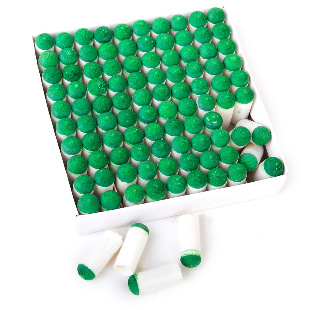 100pcs Plastic 9mm Dia Slip-on Billiards Snooker Pool Stick Pole